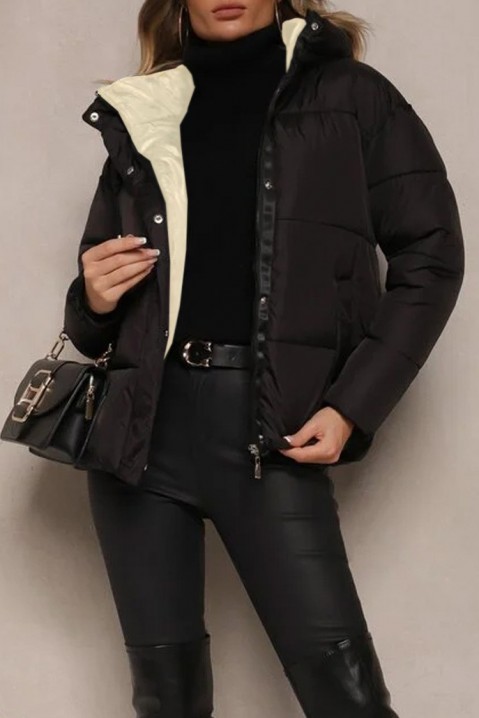 Μπουφάν CARDINA BLACK, Χρώμα: μαύρο, IVET.EU - Εκπτώσεις έως -80%