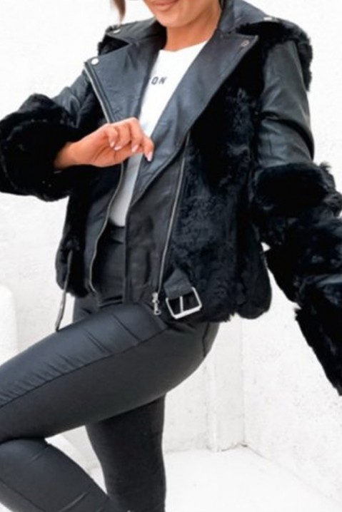 Bunda DATILA BLACK, Barva: černá, IVET.EU - Stylové oblečení