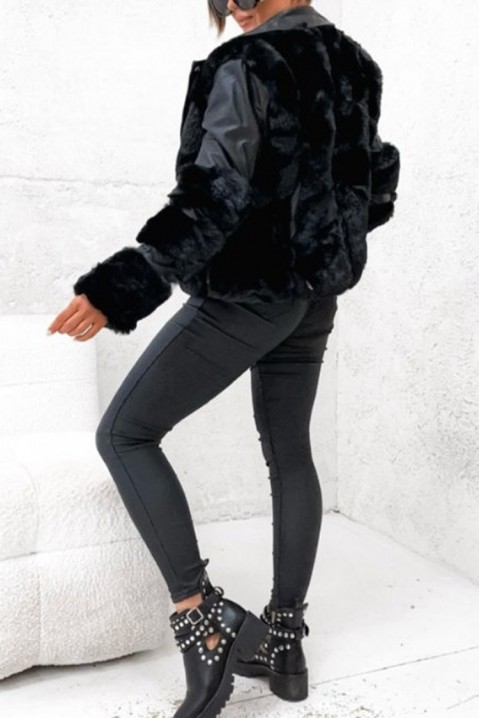 Bunda DATILA BLACK, Barva: černá, IVET.EU - Stylové oblečení
