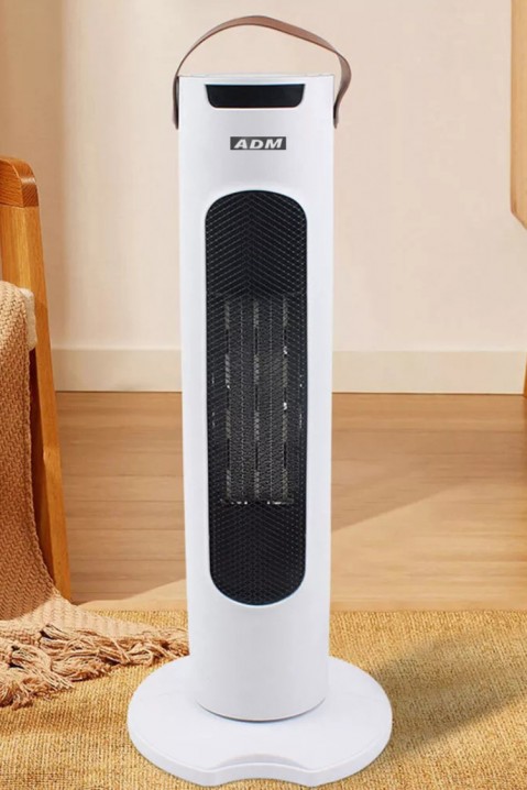 Ohřívač s ventilátorem a LED displejem ROXEDY, Barva: bílá, IVET.EU - Stylové oblečení