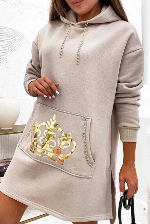 Mikina REMIONGA BEIGE, Barva: béžová, IVET.EU - Stylové oblečení