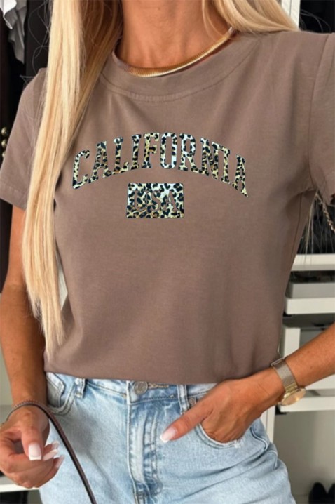 Triko ALDERFA BEIGE, Barva: béžová, IVET.EU - Stylové oblečení