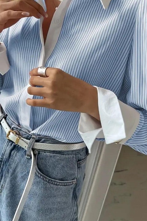 Dámská košile SOLGERLA, Barva: světle modrá, IVET.EU - Stylové oblečení