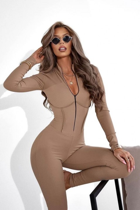 Overal LOLEFA BEIGE, Farba: béžová, IVET.EU - Štýlové oblečenie