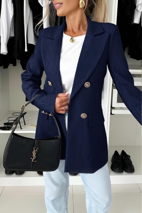 Sako ZELMONFA NAVY, Barva: béžová, IVET.EU - Stylové oblečení