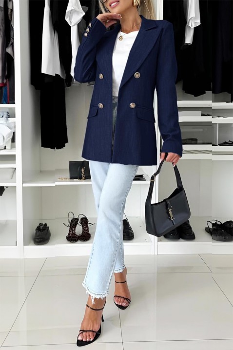 Sako ZELMONFA NAVY, Barva: béžová, IVET.EU - Stylové oblečení