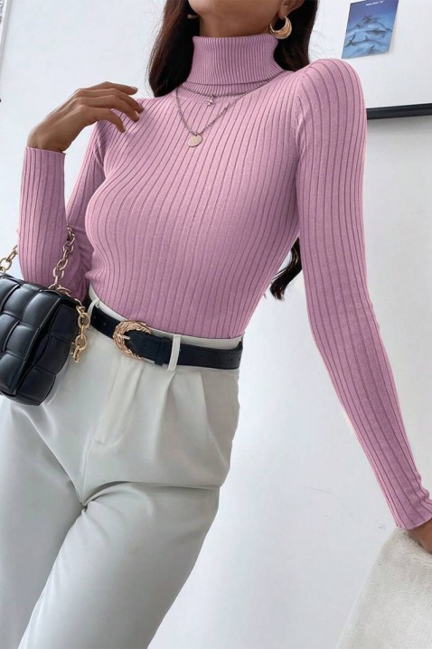 Sveter STAMPELA PINK, Farba: ružová, IVET.EU - Štýlové oblečenie