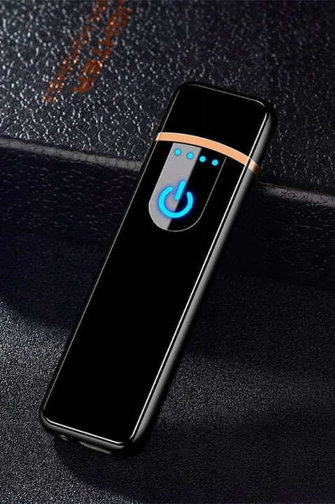 Αναπτήρας USB TOUCH FROGI, Χρώμα: μαύρο, IVET.EU - Εκπτώσεις έως -80%