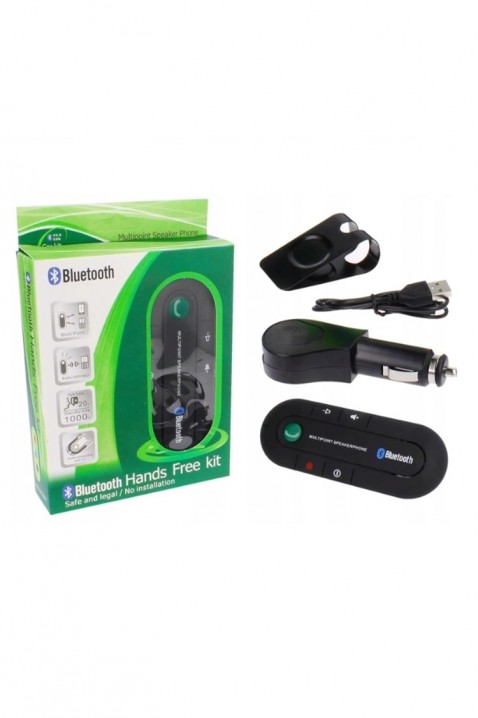 HANDSFREE BLUETOOTH RIMBO do auta, Barva: černá, IVET.EU - Stylové oblečení