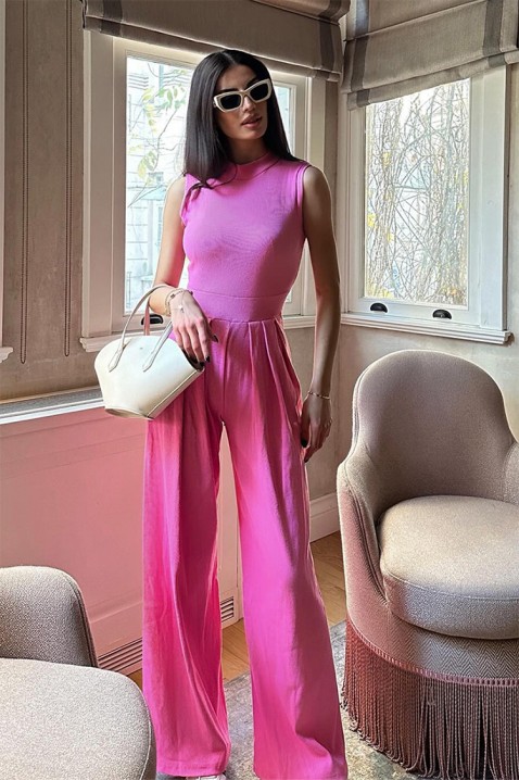 Overal EHMELFA PINK, Barva: ružová, IVET.EU - Stylové oblečení