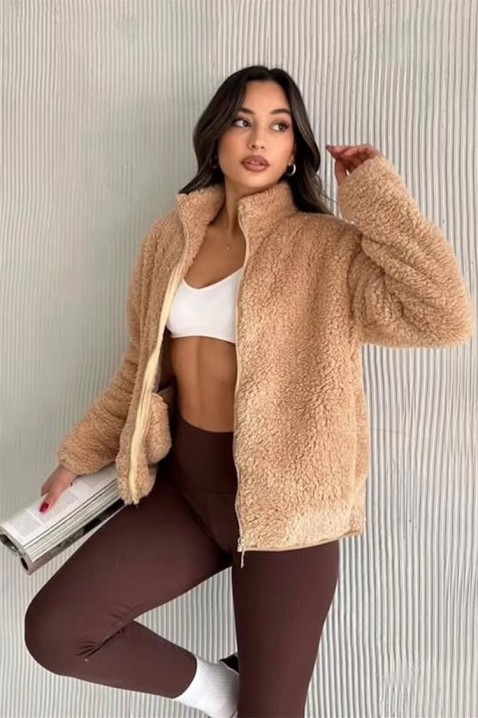 Mikina DEZIOLDA CAMEL, Barva: světle hnědá, IVET.EU - Stylové oblečení