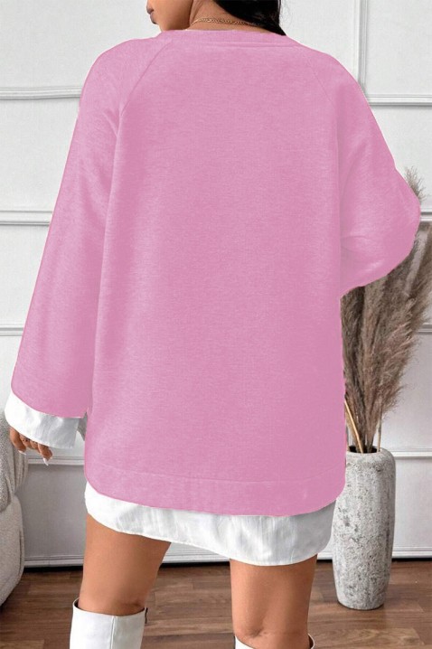 Φόρεμα BLIFOLDA PINK, Χρώμα: ροζ, IVET.EU - Εκπτώσεις έως -80%