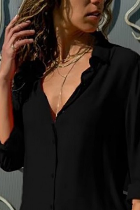 Dámská košile VORELFA BLACK, Barva: černá, IVET.EU - Stylové oblečení