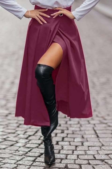 Sukně DISCORDA BORDO, Barva: bordová, IVET.EU - Stylové oblečení