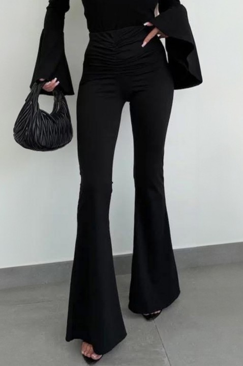 Kalhoty LERSOLFA BLACK, Barva: černá, IVET.EU - Stylové oblečení