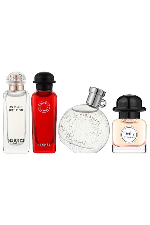 Hermes Twilly EDP + Un Jardin Sur Le Nil EDT + Eau De Rhubarbe Ecarlate EDC + Eau Des Merveilles EDT 4 X 7,5 ml sada pro dámyIVET.EU - Stylové oblečení