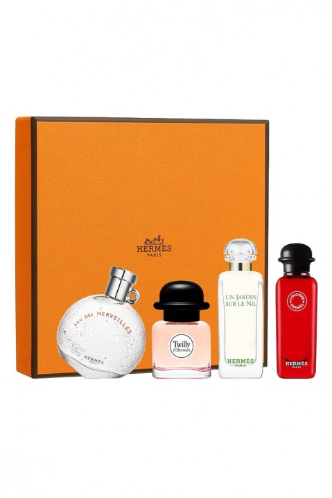Hermes Twilly EDP + Un Jardin Sur Le Nil EDT + Eau De Rhubarbe Ecarlate EDC + Eau Des Merveilles EDT 4 X 7,5 ml sada pro dámyIVET.EU - Stylové oblečení