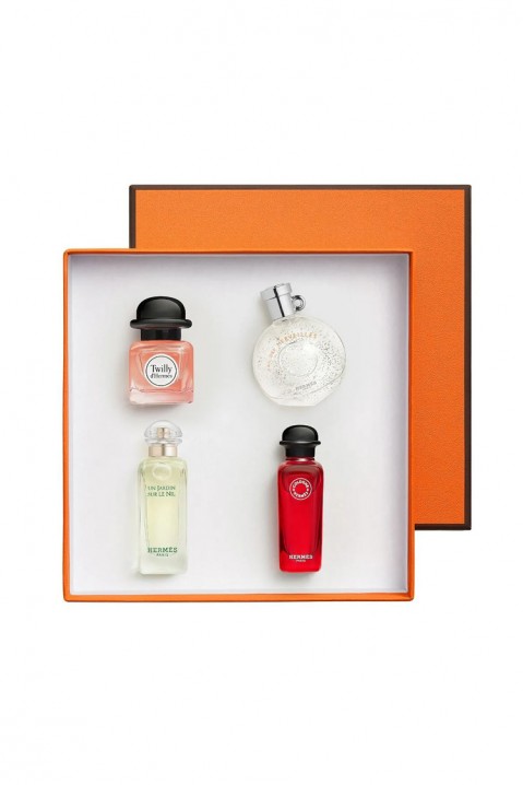 Hermes Twilly EDP + Un Jardin Sur Le Nil EDT + Eau De Rhubarbe Ecarlate EDC + Eau Des Merveilles EDT 4 X 7,5 ml sada pro dámyIVET.EU - Stylové oblečení