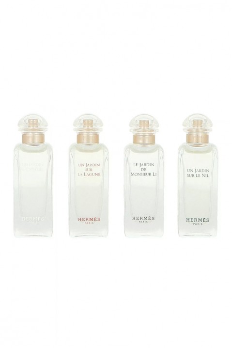 Unisex komplet Hermes Un Jardin Sur La Lagune EDT 7,5 ml + Un Jardin A Cythre EDT 7,5 ml + Un Jardin Sur Le Nil EDT 7,5 ml + Le Jardin Le Monsieur Li EDT 7,5 mlIVET.EU - Stylové oblečení