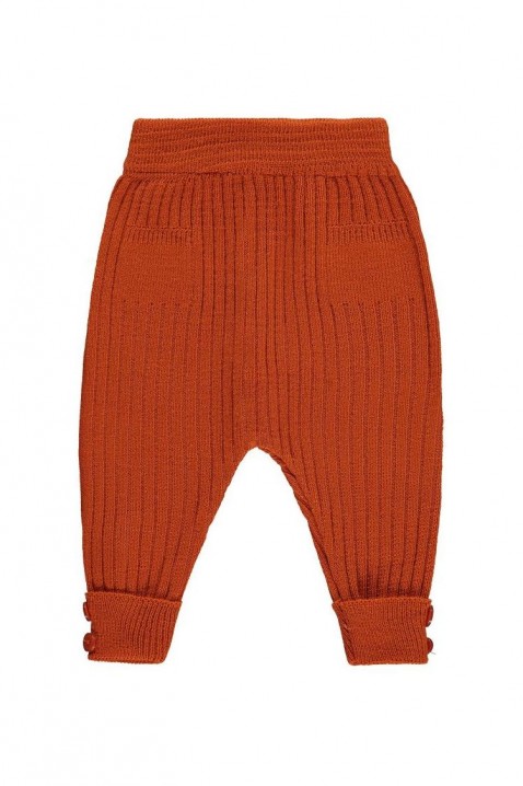 Dětské kalhoty KRONZI BRICK RED, Barva: cihlová, IVET.EU - Stylové oblečení