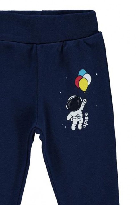 Dětské kalhoty LOREGO, Barva: tmavomodrá, IVET.EU - Stylové oblečení