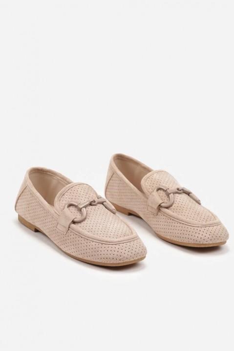 Dámské mokasíny FIOLMEVA BEIGE, Barva: béžová, IVET.EU - Stylové oblečení