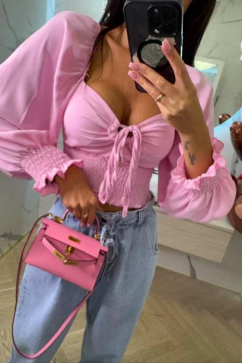 Dámská halenka MATELVA PINK, Barva: ružová, IVET.EU - Stylové oblečení