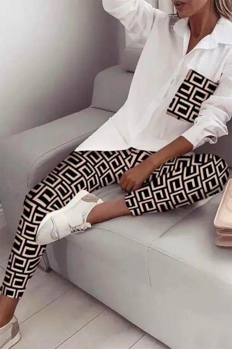 Súprava VERMONZA BEIGE, Farba: béžová, IVET.EU - Štýlové oblečenie