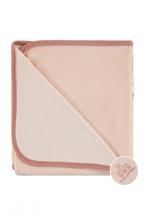 Dětská deka SILMERI BEIGE 80x80 cm, Barva: béžová, IVET.EU - Stylové oblečení