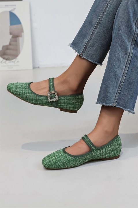 Dámská obuv ZANGELDA GREEN, Barva: zelená, IVET.EU - Stylové oblečení