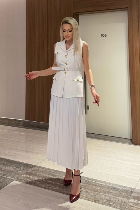 Komplet RILMORZA WHITE, Barva: bílá, IVET.EU - Stylové oblečení
