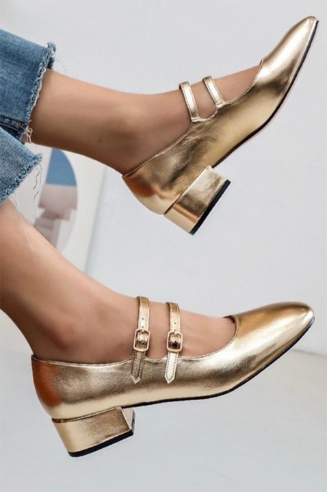 Dámská obuv VIOXELA GOLD, Barva: zlatá, IVET.EU - Stylové oblečení