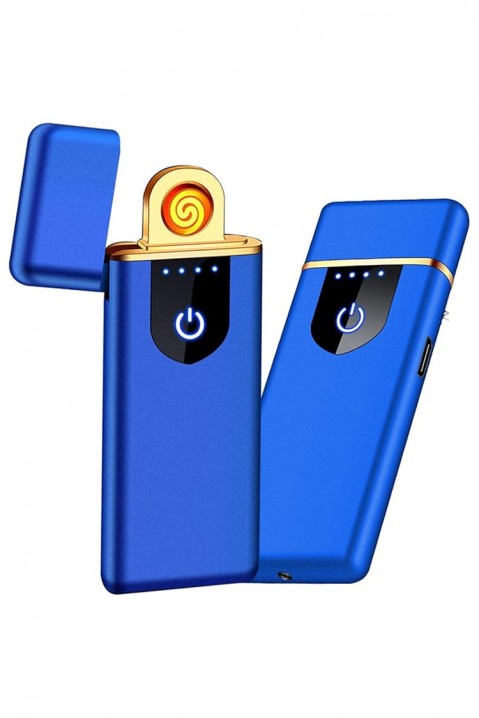 Αναπτήρας USB TOUCH διπλής όψης MOLBI BLUE, Χρώμα: μπλε, IVET.EU - Εκπτώσεις έως -80%