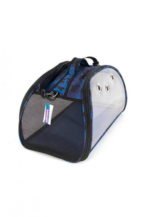 Přepravní taška pro zvířata GRONJI BLUE 50x28x28 cm, Barva: světlemodrá, IVET.EU - Stylové oblečení