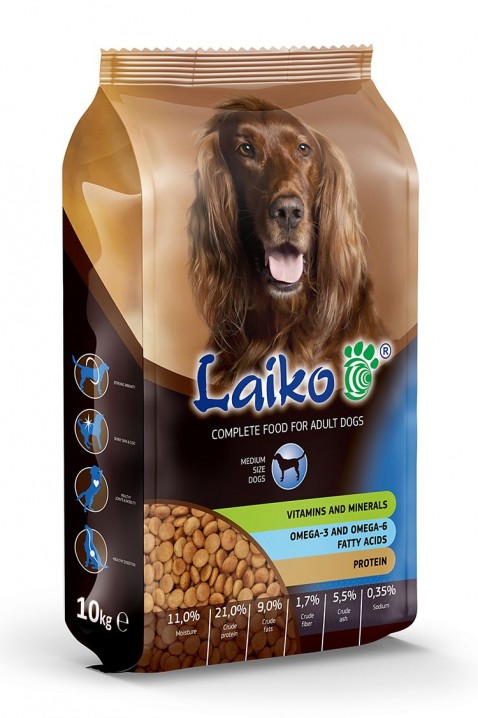Krmivo pre dospelé psy s hydinovým mäsom LAIKO 10 kgIVET.EU - Štýlové oblečenie