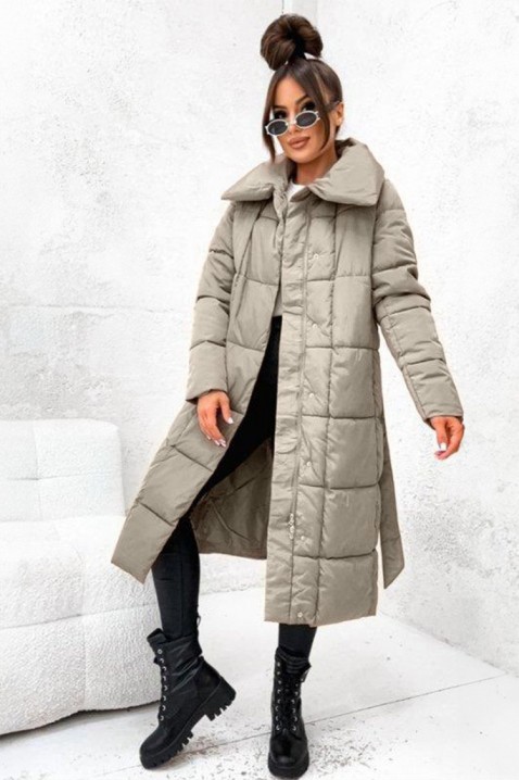 Μπουφάν DARIAMA BEIGE, Χρώμα: μπεζ, IVET.EU - Εκπτώσεις έως -80%