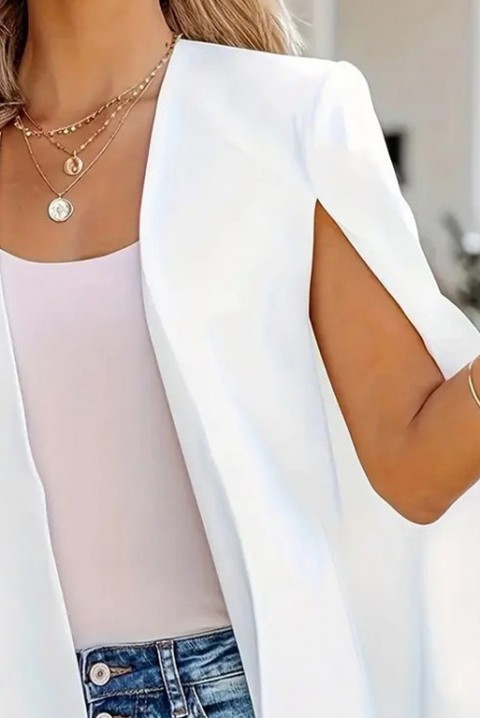 Σακάκι BERLONGA WHITE, Χρώμα: άσπρο, IVET.EU - Εκπτώσεις έως -80%