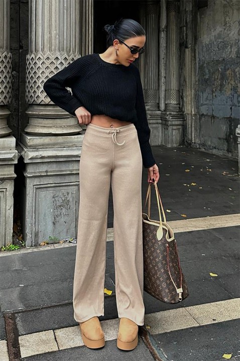 Kalhoty GERVINZA BEIGE, Barva: béžová, IVET.EU - Stylové oblečení