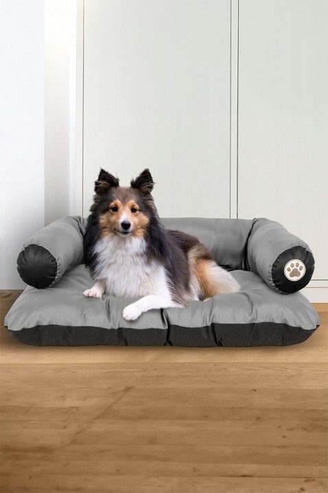 Mäkký pelech pre psa ZAZY 80 cm x 60 cm, Farba: sivá, IVET.EU - Štýlové oblečenie
