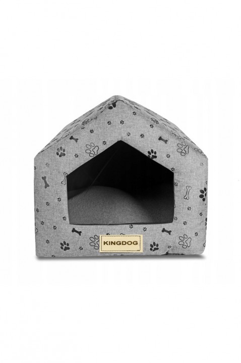Domeček pro psa FERLANZO 50 cm x 40 cm, Barva: šedá, IVET.EU - Stylové oblečení