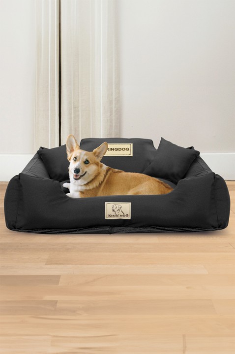 Pelech pre psa VERINZO BLACK 75 cm x 65 cm, Farba: čierna, IVET.EU - Štýlové oblečenie