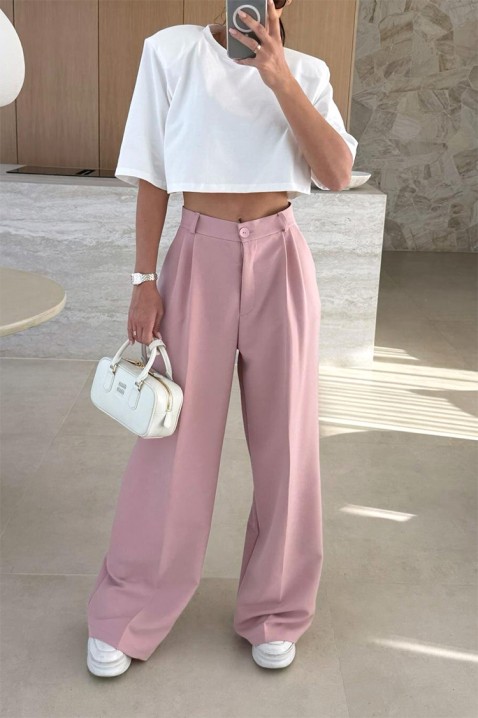 Παντελόνι ZIFORJA PINK, Χρώμα: ροζ, IVET.EU - Εκπτώσεις έως -80%