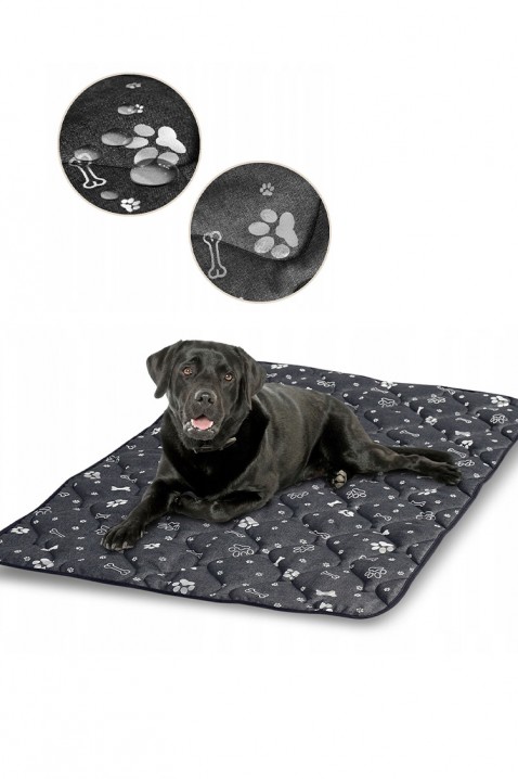 Voděodolná podložka ZELONKO BLACK 100 cm X 70 cm, Barva: černá, IVET.EU - Stylové oblečení