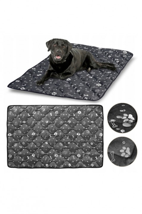 Voděodolná podložka ZELONKO BLACK 100 cm X 70 cm, Barva: černá, IVET.EU - Stylové oblečení