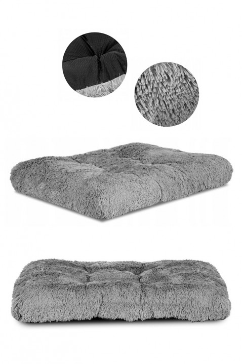 Κρεβάτι σκύλου VELIRZO 80 cm X 60 cm, Χρώμα: γκρι, IVET.EU - Εκπτώσεις έως -80%