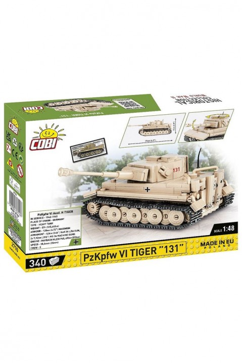 Stavebnice Cobi Tank PzKpfw VI Tiger 131 - 340 kusůIVET.EU - Stylové oblečení