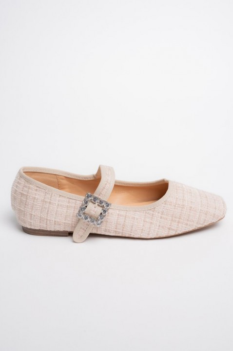 Dámská obuv ZANGELDA BEIGE, Barva: béžová, IVET.EU - Stylové oblečení