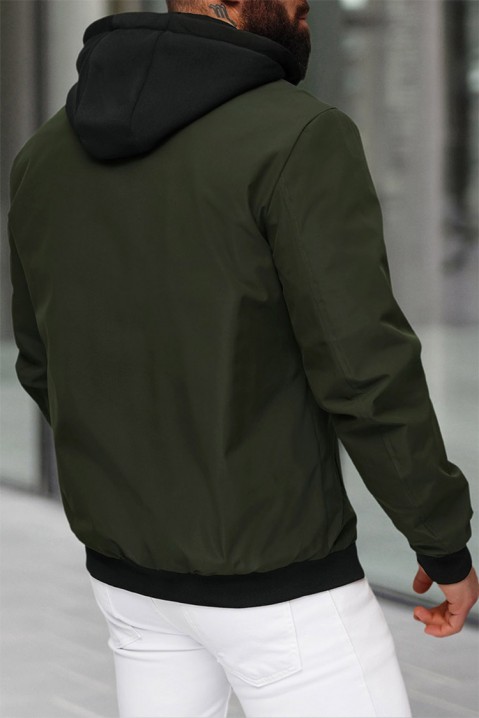 Pánská bunda MIOFELO KHAKI, Barva: khaki, IVET.EU - Stylové oblečení