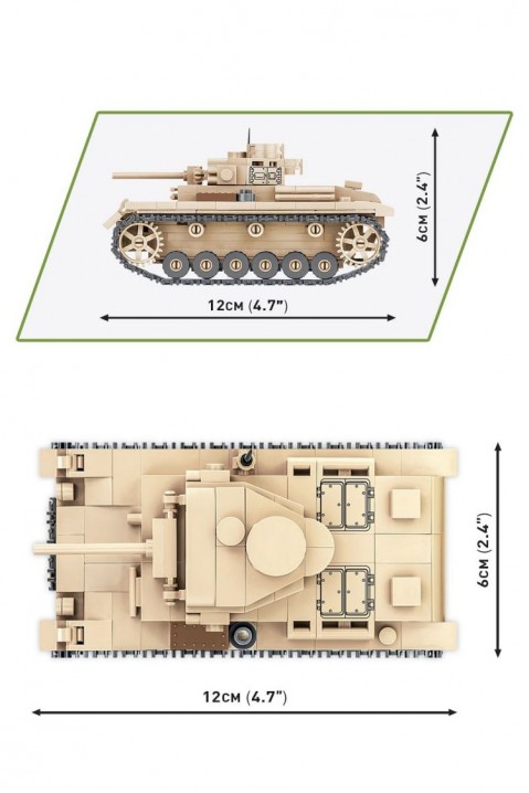 Constructor Cobi Tank AUSF J 292 τεμάχιαIVET.EU - Εκπτώσεις έως -80%