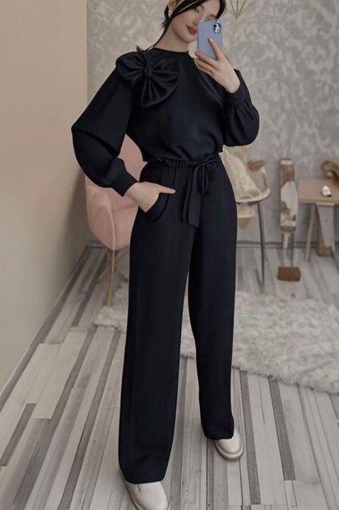 Σύνολο SIOPELDA BLACK, Χρώμα: μαύρο, IVET.EU - Εκπτώσεις έως -80%